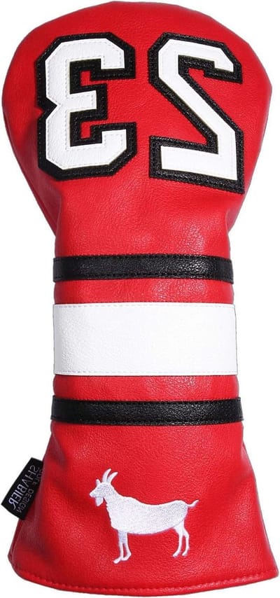 Golf Club Headcover - Driver Cover - Golf Bescherming - Sportieve Stijl - 32.7 x 17.1 x 5.9 cm - Rood