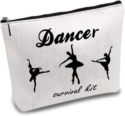 Allecto - Danser make-up tas - Canvas toilettas - Multifunctionele