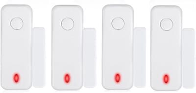 Beveiligingsalarmsysteem - Inbreker Melder - Huis Beveiligen - Tweeweg Intercom - 1500 Gram - Wit