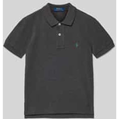 Regular fit poloshirt met logostitching
