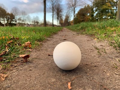 Klootschietbal - Slijtvaste bal - 70 mm - 500 gram ballen voor klootschieten