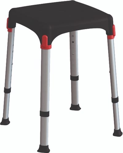 Zwarte Douchekruk Capri
