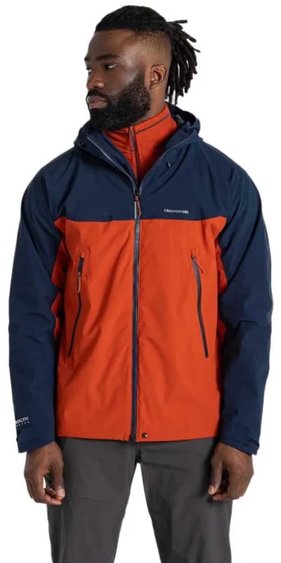 Craghoppers Diggory Jas Oranje,Blauw S Man
