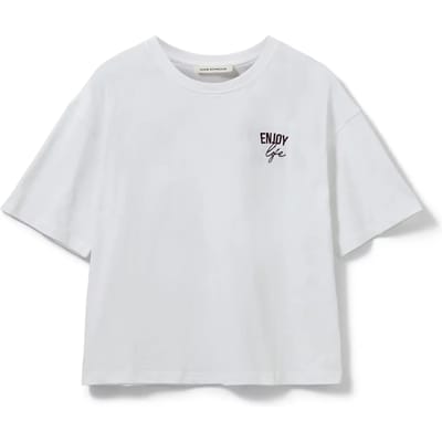 T-shirt met opdruk geniet van het leven voor dames Sofie Schnoor Vera
