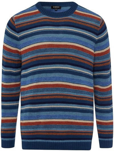 Trui alpaca Van Louis Sayn blauw