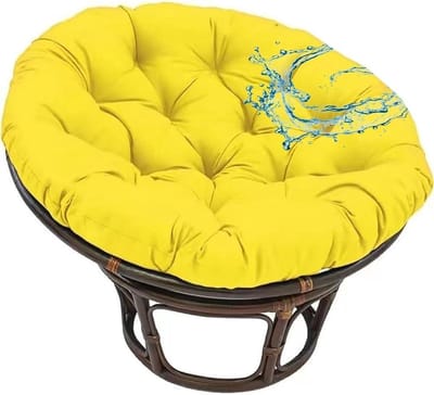 Waterdicht Rond Kussen - Tuinkussen Zitkussen - Buiten Zitten - Zacht Ademend - 170 cm x 170 cm - Grijs