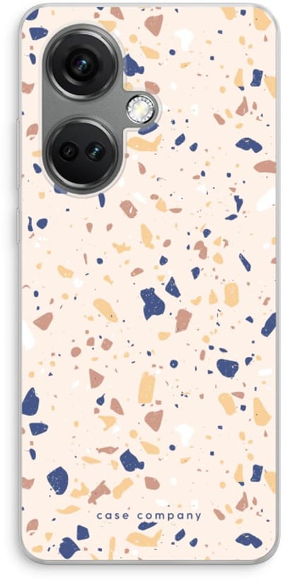 Case Company® - Hoesje geschikt voor OnePlus Nord CE 3 hoesje - Terrazzo N°23 - Soft Cover Telefoonhoesje - Bescherming aan alle Kanten en Schermrand