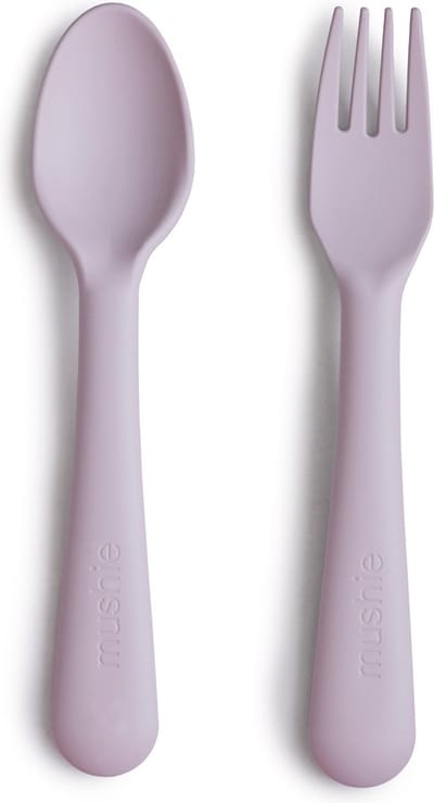 Mushie Kinderservies Vork Lepel