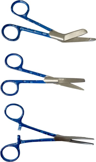 Verpleegkundige Scharenset - Blue Water - MDR Gecertificeerd - Zorg - Verbandschaar - Cadeau - Verpleegkunde - Accessoires - Nurse Cadeau - Verpleegkundige Schaar - Verpleegkundige Artikelen