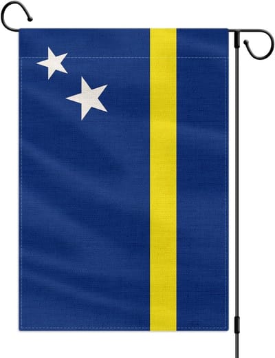 Tuinvlag Dubbelzijdig - Decoratie Vlag - Buiten Decoratie - Weerbestendig Jute - 30 x 45 cm - Multikleur