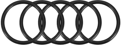 5 Stuks Nitril Rubber O-Ringen, 65mm Buitendiameter, 55mm Binnendiameter, 5mm Breedte, Voor Afvoer, Loodgieterswerk en Auto Reparatie