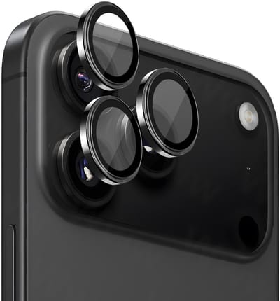 Camera Lens Screen Protector Geschikt voor iPhone 17 Pro / iPhone 17 Pro Max Titanium Gray - Screenprotector - Camera Protector iPhone 17 Pro Max