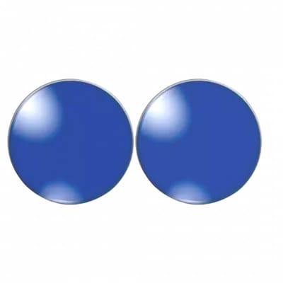 Clipoorbellen Bowien 2 cm blauw