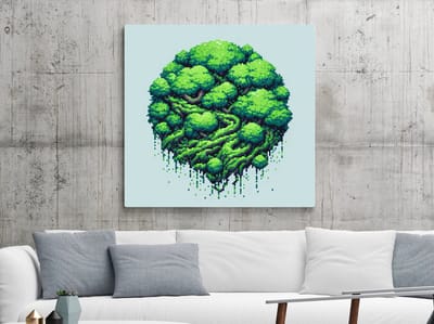 Kunstprint | Wanddecoratie | Canvas | 100 × 100 cm