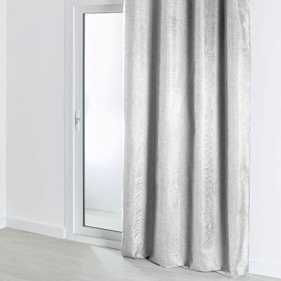 Verduisterend Gordijn - Isolerende Voering - Energie Besparen - Thermo-isolerend - 140 x 250 cm - Zilver