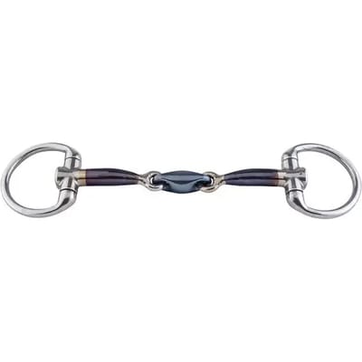 Olijfbit voor paarden Trust Sweet Iron Eggbutt Bradoon Eliptical 12