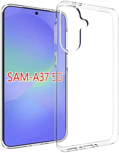 MobyDefend Hoesje - Geschikt voor Samsung Galaxy A37 - Transparante TPU Backcover - Volledig Doorzichtig