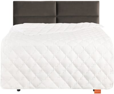 sleepling bamboe dekbed 135 x 200 cm, zomerdekbed, tijk 100% katoen doorgestikt met 100% viscose (bamboe cellulose), 360 gr. vulgewicht, Ökotex, wasbaar, wit