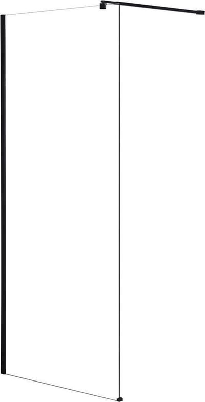 Inloopdouche / Douchewand - Model 11 - 90x200 cm - 8 mm Nano Anti Kalk Veiligheidsglas