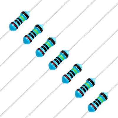 Vaste Weerstanden - Componenten - Elektronica Reparatie - 1% Tolerantie - 100 stuks - Metaal