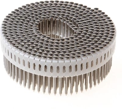 Paslode Spoelnagel IN-tape 2,5x50 Ring INOX A2 Lenskop VE=9750 - 391068