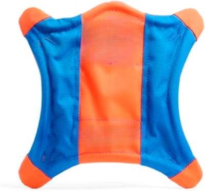 Famanu - Vliegende eekhoorn hondenspeelgoed, drijvende schijf frisbee, lichtgewicht interactief gooien en halen voor honden, medium