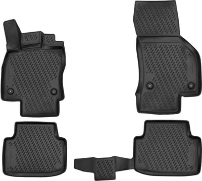 Walser Rubberen Voetmatten XTR geschikt voor VW Passat B8/B8 Variant 08/2014-2023 - Passat Alltrack B8 Variant 05/2015-Vandaag