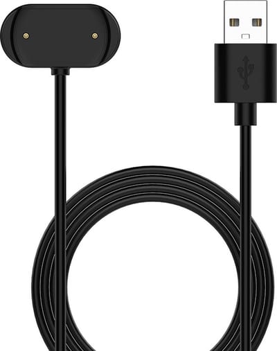 Oplader - USB oplaadkabel - geschikt voor Amazfit GTS 4 Mini / GTS 2 / GTS 2 Mini / GTS 2e / GTR 2 / GTR 2e / T-Rex Pro / Bip 3 / Bip 3 Pro / Bip U Pro