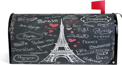 Mailbox Covers - Brievenbushoezen Decoratie - Tuin Decoreren - Magnetische Bevestiging - 648 cm x 528 cm - Meerdere Kleuren