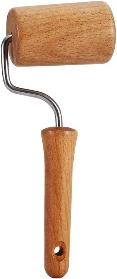 Houten Deegroller voor Pizza, Taart en Fondant - Mini Rolling Pin voor Koekjes en Noodles