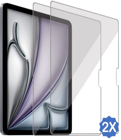 ChiGuard Screenprotector 2x geschikt voor iPad Air 2024 / 2025 (11 inch) - Beschermglas - GuardCover
