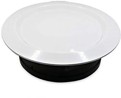Ronde Ventilatie Roosters 75MM in Wit en Zwart voor Thuisgebruik
