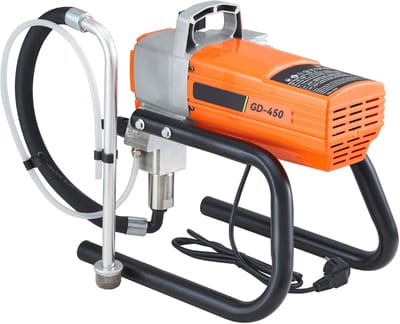 Verfspuit, 1500 W Airless Verfspuit, Uitgerust met Slang Verfpistool 3000 Psi, Ideale Verfspuiten voor Thuisgebruik en voor Schepen, Bruggen