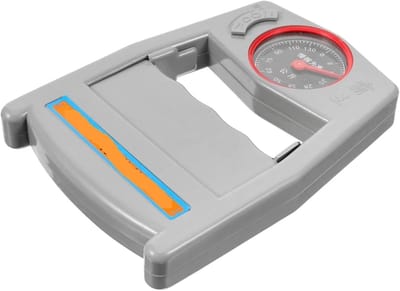 Krachtmeter Hand - Grip Tester - Kracht Meten - Nauwkeurige Schaal - 14 x 10.5 cm - Zwart