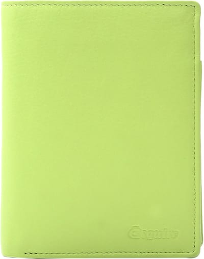 Esquire Leren Portemonnee Viktoria Wallet Sharp Green Lichtgroen