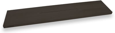 Badplank eiken zwart recht 70 x 20 cm - 25 mm - Badplank - Bad plank - Badplanken - Badplank voor in bad - Badplank eiken - Badplank hout