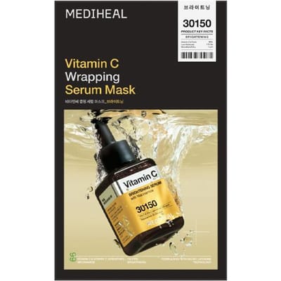 [MEDIHEAL] Vitamin C Wrapping Serum Mask Brightening 25ml*10EA