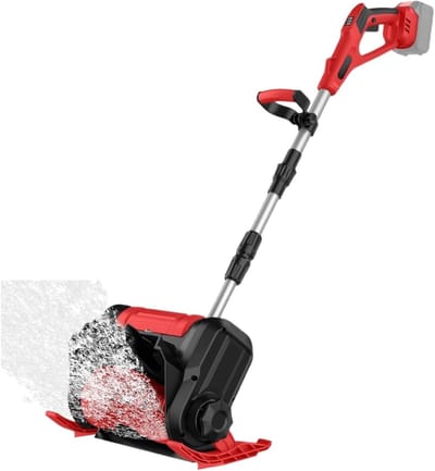 Draadloze Sneeuwfrees - Elektrische Sneeuwblazer - Oprit Vrij Maken - Borstelloze Motor - 30 Cm Werkbreedte - One Color
