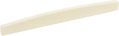 Salvador Cortez BS-80C-BN Origineel brugzadel van been, gebogen, voor crossover gitaren (80 mm)