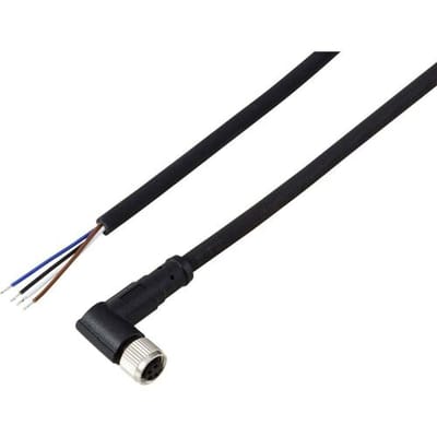 TRU COMPONENTS TC-13751828 Aansluitkabel M8 x 1 Aantal polen (sensoren): 4 Bus, haaks 5 m 1 stuk(s)