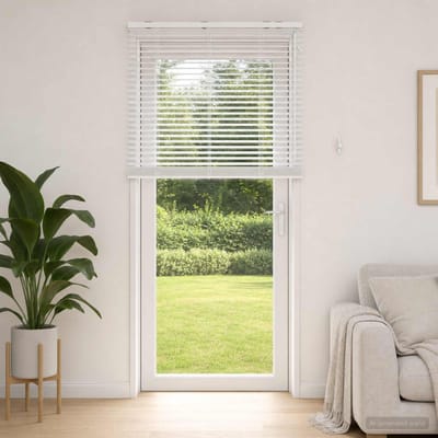 vidaXL - Venetiaanse - jaloezie - Wit - 70 - x - 250 - cm - 35 - mm