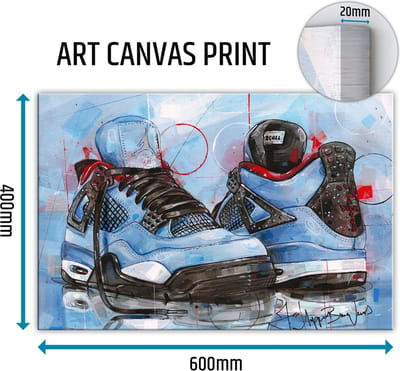 Sneaker canvas Cactus Jack 60x40 cm