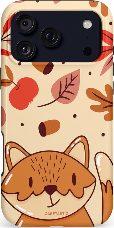 Casetastic hoesje geschikt voor Apple iPhone 17 Pro Max - MagSafe - Dubbellaagse bescherming - Boskat op avontuur - Fashion Case - Zand Terracotta Rood