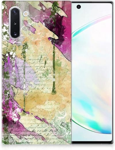 Hoesje maken Samsung Galaxy Note 10 Letter Painting
