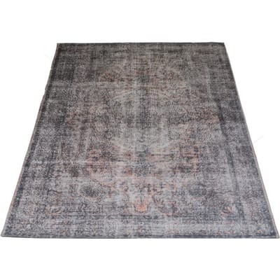Veer Carpets Vloerkleed mila antraciet/ brown 160 x 230 cm