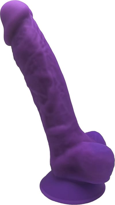 SILEXD - Realistische Dildo - 17,6 x 3,5 cm - Paars