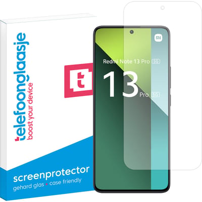 Xiaomi Redmi Note 13 Pro 5G screenprotector gehard glas