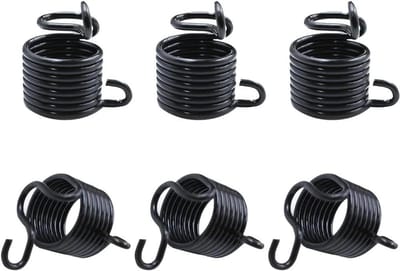 Luchthamer Set - Luchtgereedschap - Metaalbewerking - Koolstofstaal - 6 stuks - Zwart