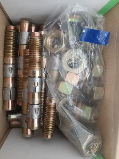 Doorsteekanker INDEX M16 x 170 mm verzinkt doos 25 stuks