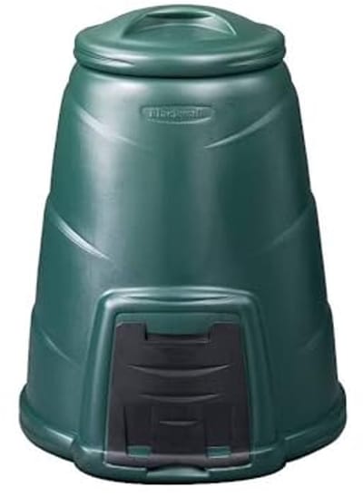 Compostbak Tuin - GFT Bak - Afval Verwerken - Gemaakt van gerecycled plastic - 220 liter - Groen